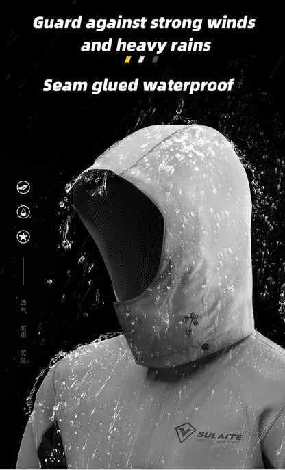 Pro Rider Waterproof Rain Suit - Full-Body Jacket & Pants Set