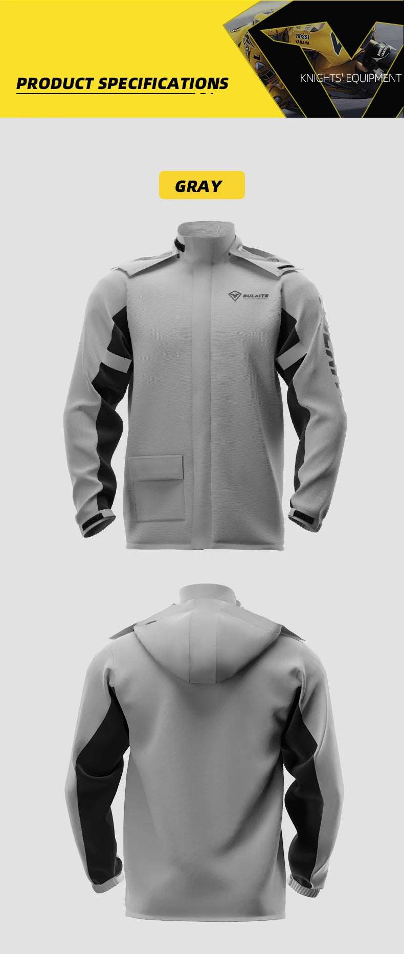 Pro Rider Waterproof Rain Suit - Full-Body Jacket & Pants Set