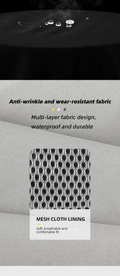 Pro Rider Waterproof Rain Suit - Full-Body Jacket & Pants Set