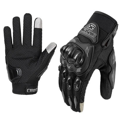 Breathable Motorcycle Gloves - Touchscreen, Non-Slip & Lightweight for Hot Weather