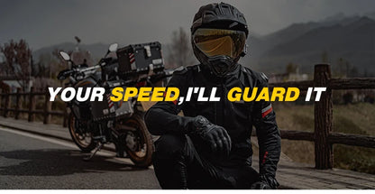 Pro Rider Waterproof Rain Suit - Full-Body Jacket & Pants Set