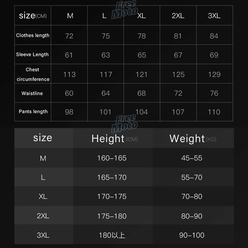 Pro Rider Waterproof Rain Suit - Full-Body Jacket & Pants Set