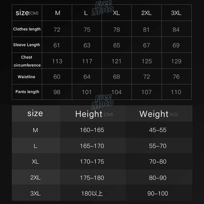 Pro Rider Waterproof Rain Suit - Full-Body Jacket & Pants Set