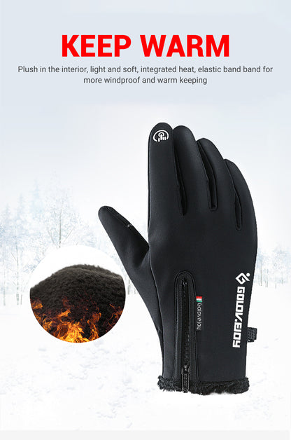 All-Weather Rider Gloves - Waterproof, Windproof & Touchscreen