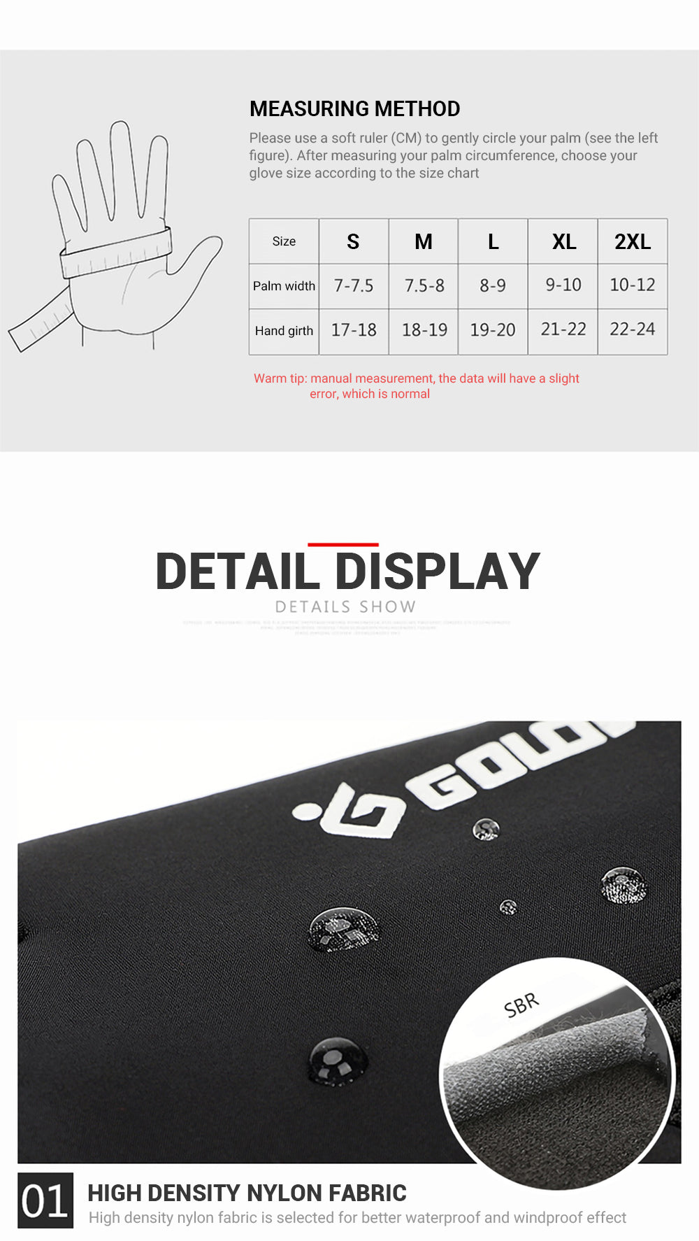 All-Weather Rider Gloves - Waterproof, Windproof & Touchscreen