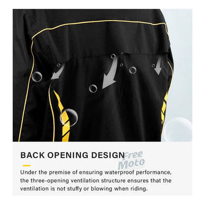 Pro Rider Waterproof Rain Suit - Full-Body Jacket & Pants Set