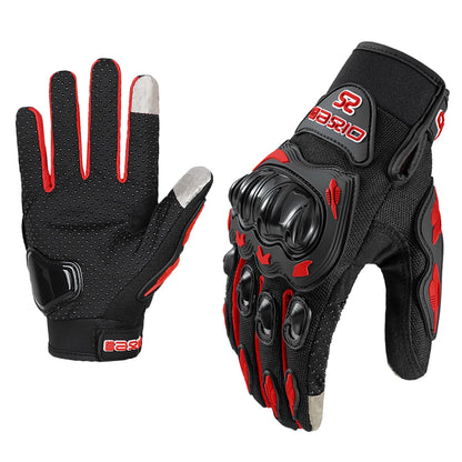 Breathable Motorcycle Gloves - Touchscreen, Non-Slip & Lightweight for Hot Weather