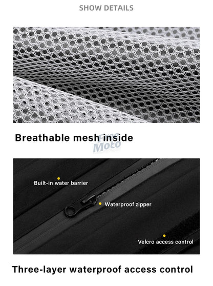 Pro Rider Waterproof Rain Suit - Full-Body Jacket & Pants Set