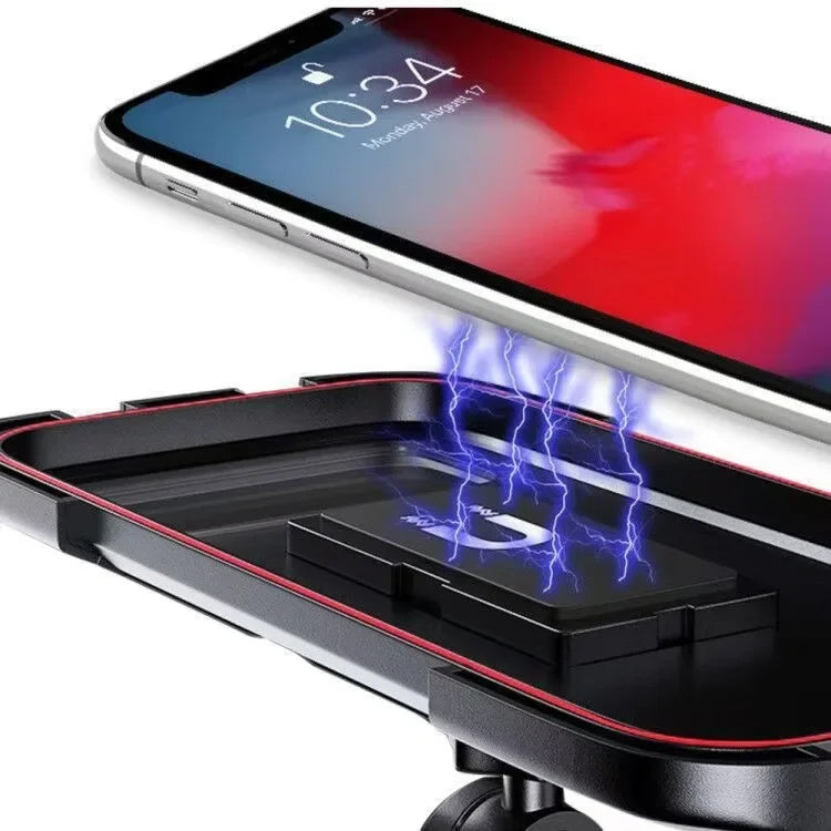 360° Motorcycle Phone Holder - Waterproof, Magnetic & Anti-Vibration